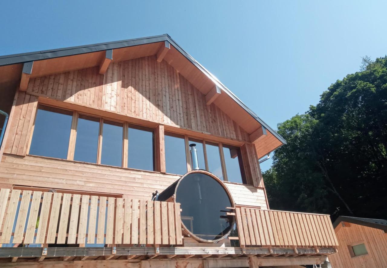 Aillon-le-Jeune Le Chalet Du Blanc Spa Yoga B&B 외부 사진