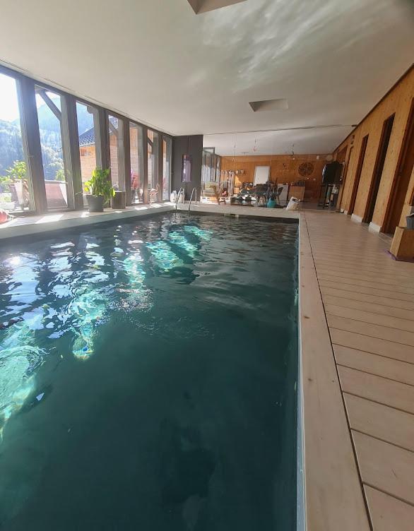 Aillon-le-Jeune Le Chalet Du Blanc Spa Yoga B&B 외부 사진