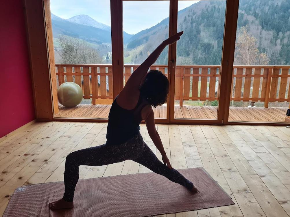 Le Chalet Du Blanc Spa Yoga Aillon-le-Jeune 외부 사진