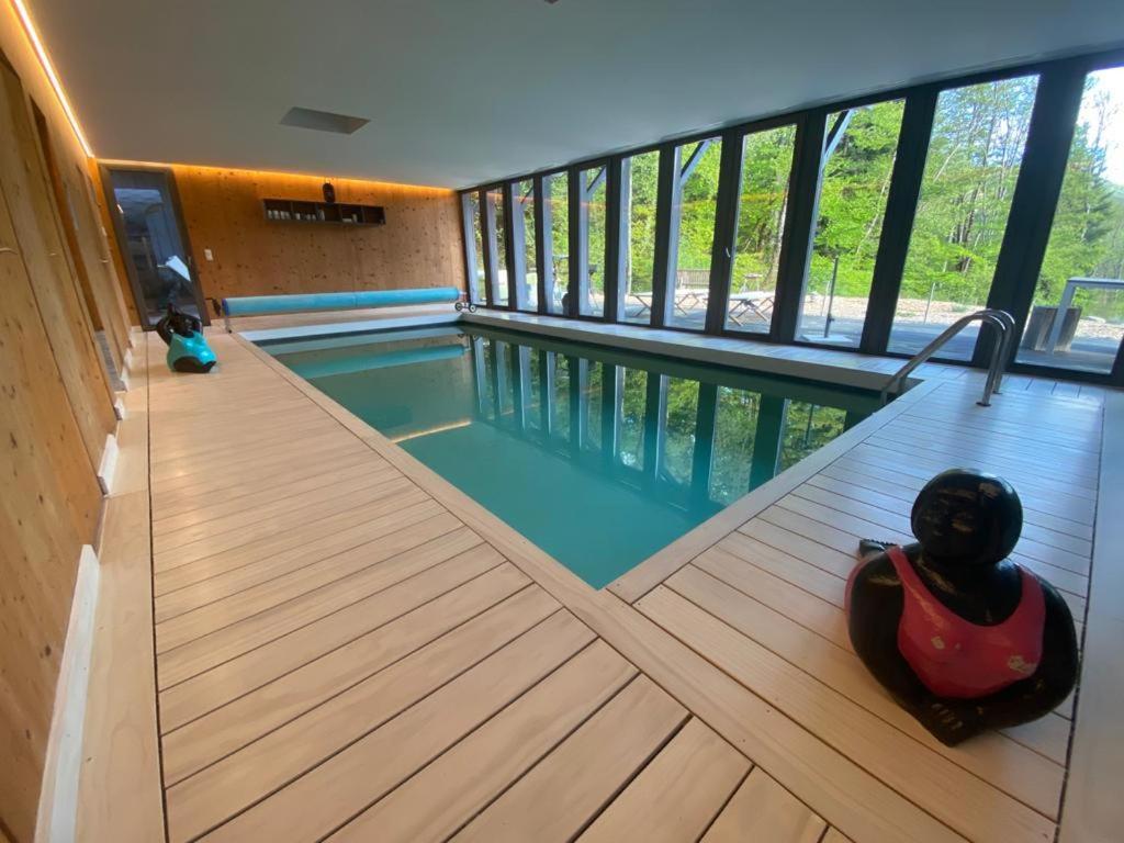 Aillon-le-Jeune Le Chalet Du Blanc Spa Yoga B&B 외부 사진